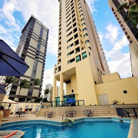 Flat 10 Andar Hotel Costa Mar Acesso Direto Praia จาบัวเทา โดส กัวราราเปส ภายนอก รูปภาพ