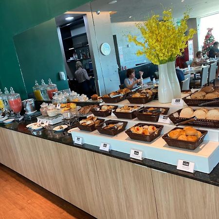 Flat 10 Andar Hotel Costa Mar Acesso Direto Praia จาบัวเทา โดส กัวราราเปส ภายนอก รูปภาพ