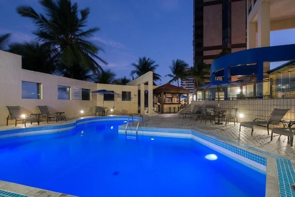 Flat 10 Andar Hotel Costa Mar Acesso Direto Praia จาบัวเทา โดส กัวราราเปส ภายนอก รูปภาพ