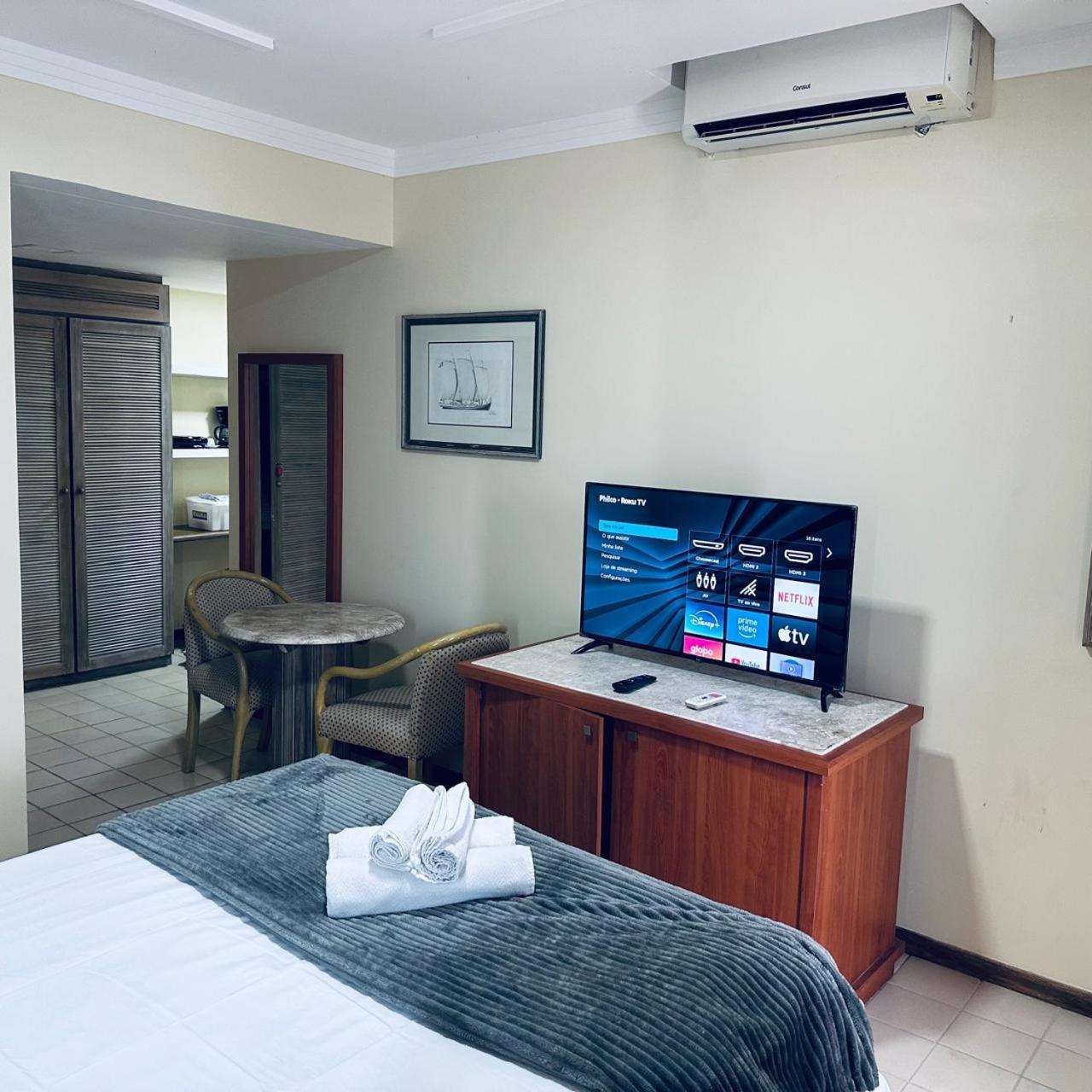 Flat 10 Andar Hotel Costa Mar Acesso Direto Praia จาบัวเทา โดส กัวราราเปส ภายนอก รูปภาพ