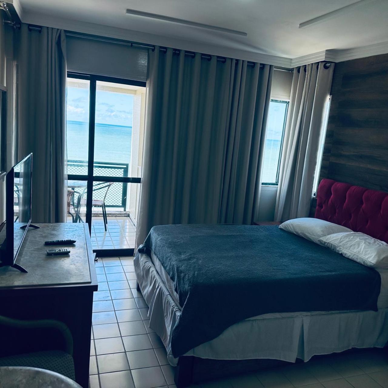 Flat 10 Andar Hotel Costa Mar Acesso Direto Praia จาบัวเทา โดส กัวราราเปส ภายนอก รูปภาพ